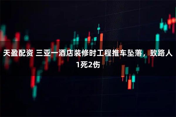 天盈配资 三亚一酒店装修时工程推车坠落，致路人1死2伤