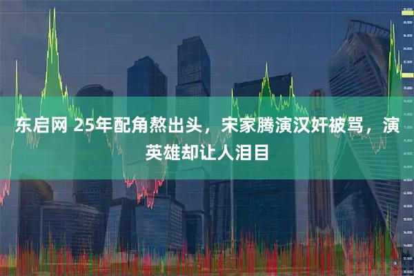 东启网 25年配角熬出头，宋家腾演汉奸被骂，演英雄却让人泪目